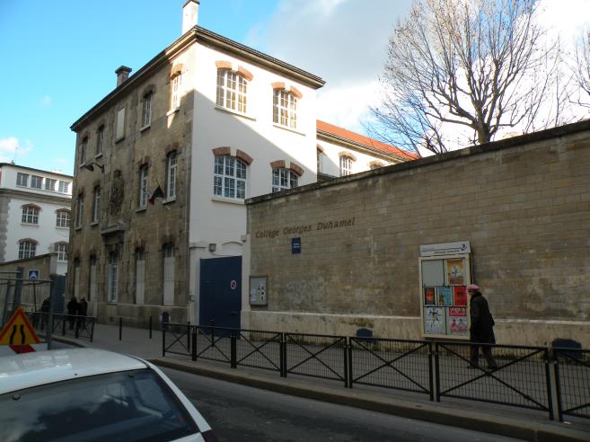  Collège Georges Duhamel, rue des Volontaires